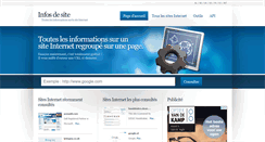 Desktop Screenshot of infosdesite.fr